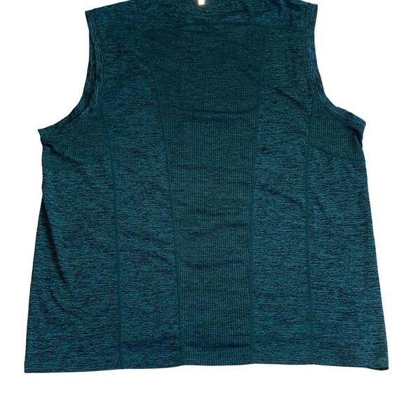 Ideology NWOT Mens Sleeveless Moisure Wicking Workout Tee Forest Green Large - Picture 2 of 5
